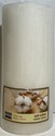 CITILITES 3X6 SCENTED PILLAR CANDLE WHITE SOFT COTTON..