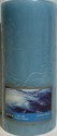 CITILITES 3X6 SCENTED PILLAR CANDLE BLUE OCEAN....