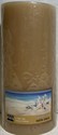 CITILITES 3X6 SCENTED PILLAR CANDLE TAUPE WHITE SAND..