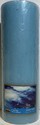 CITILITES 3X8 SCENTED PILLAR CANDLE BLUE OCEAN..