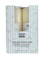 CITILITE 8' CANDLE PILLAR 2PK UNSCENTED IVORY