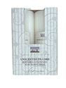 CITILITE 8' CANDLE PILLAR 2PK UNSCENTED WHITE