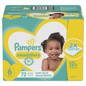 Pampers Swaddlers Diapers Size 6, 72 Count