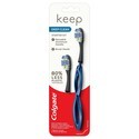COLGATE MANUAL TOOTHBRUSH DEEP CLEAN STARTER KIT FLOSS TOP NAVY