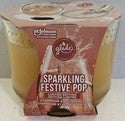 Glade Holiday Scented Candle Sparkling Festive Pop 3 Wick Candle 