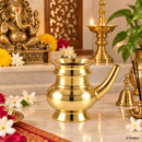 Brass spouted water vessel - view 3 of 5