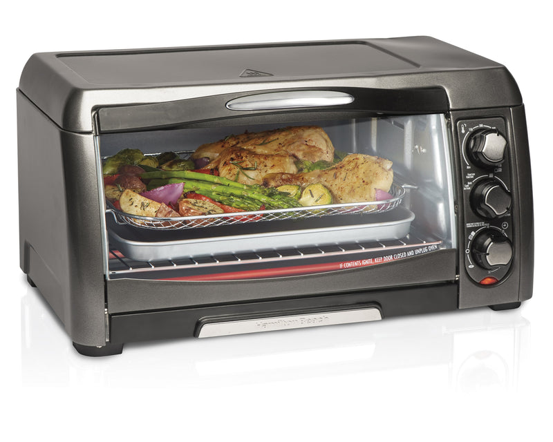 Hamilton Beach 31116PS Proctor 4 Slice Toaster Oven Refresh White Broi