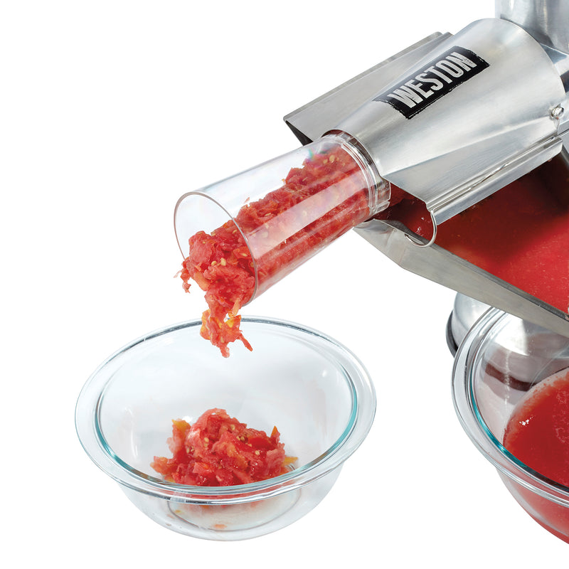 Weston Tomato Strainer and Fruit Press White