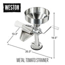 Weston Metal Tomato Strainer (07-1201-W)