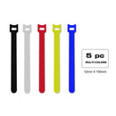 QualGear® VT3-MC-5-P Self-Gripping Cable Ties, 1/2