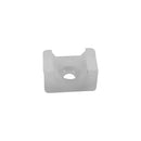 QualGear® CM2-W-100-P Cable Tie Mount, White
