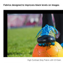 QualGear® QG-PS-FF6-169-92-G 16:9 Fixed Frame Projector Screen, 92-Inch High Contrast Gray 0.9 Gain