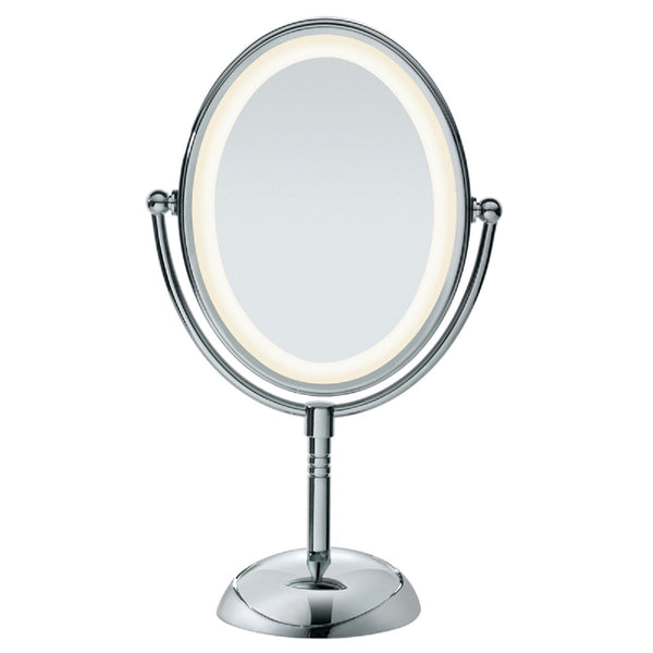 Conair True Glow Soft Halo Lighting Makeup Mirror Polished Chrome Finish 1x/7x Magnification TGBE51SDMC