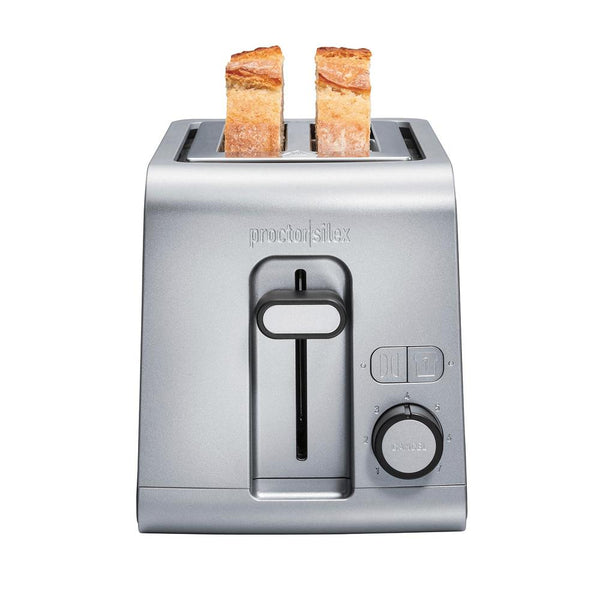 Proctor silex wide slot 2-slice, (silver) toaster (22302)