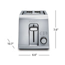 Proctor silex wide slot 2-slice, (silver) toaster (22302)
