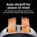 Proctor silex 2-slice (black & stainless) toaster (22622PS)