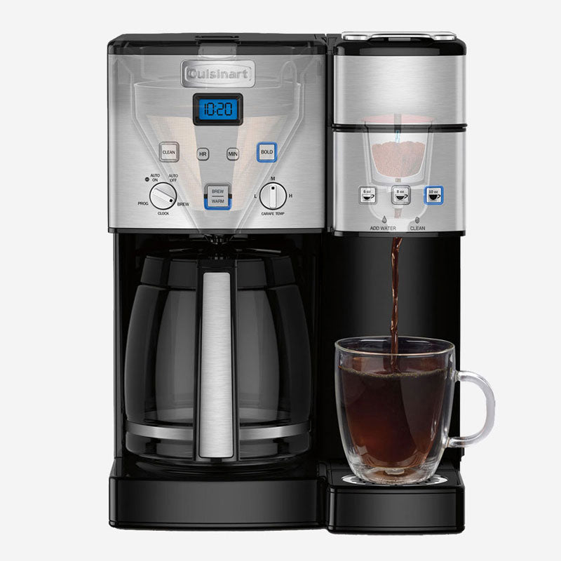 Cuisinart SS-15IHR Coffee Center 12 Cup Coffeemaker & Single-Serve Brewer (Refurbished)