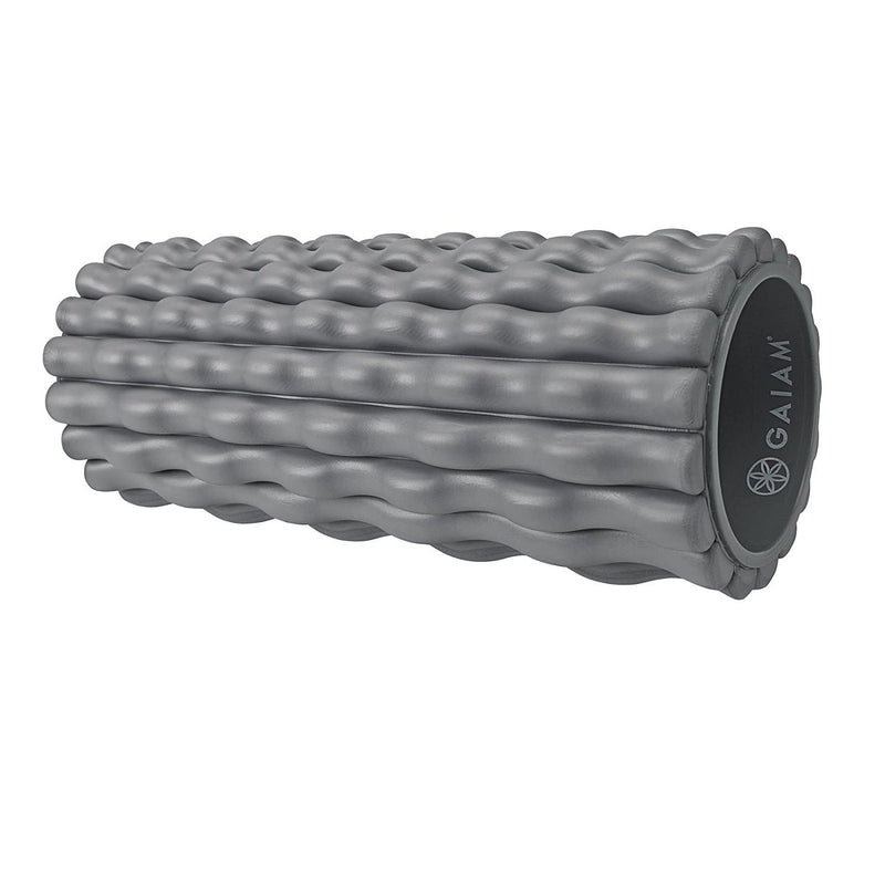 Gaiam Restore Deep Tissue Foam Roller Grey 13” Long