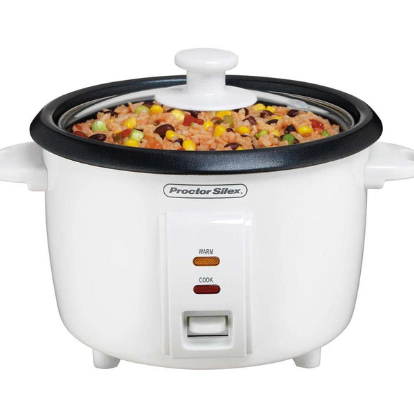 Proctor silex 8 cup capacity (cooked) rice cooker (37534NR)