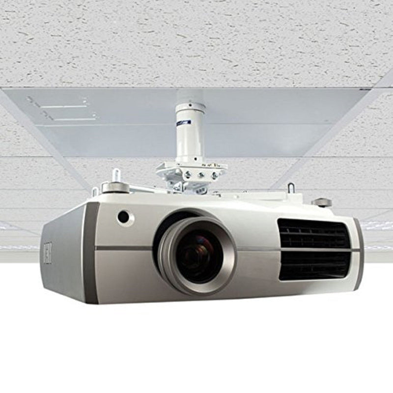 QualGear® Pro-AV QG-KIT-S-3IN-W 3-1.5" Suspended Ceiling Adapter Projector Mount