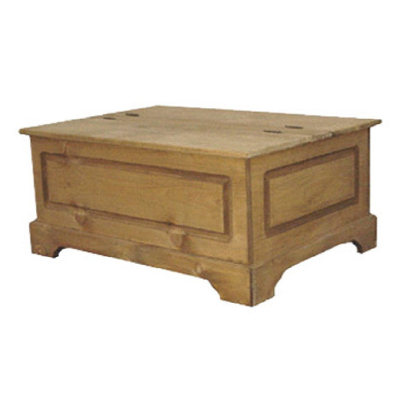 NAAV-412 Handcrafted Panel Coffee Table Authentic Canadian Made Rustic Pine Furniture