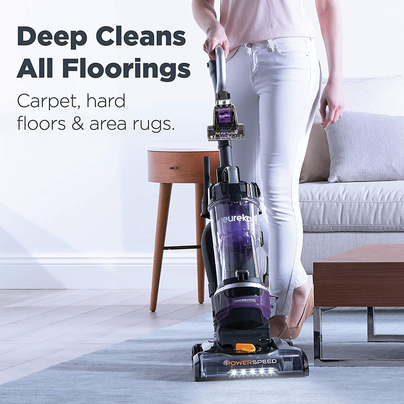 Eureka NEU202 PowerSpeed Lightweight Bagless Upright Vacuum Cleaner