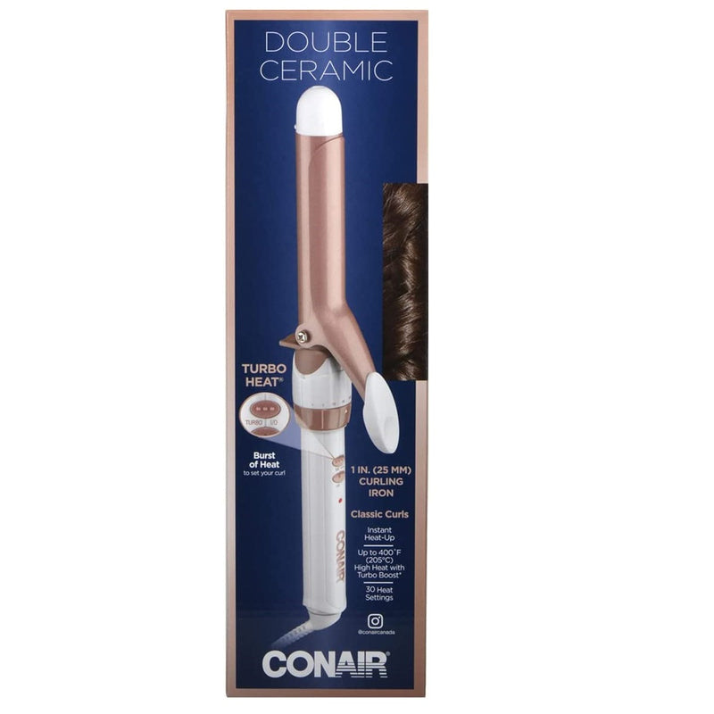 Conair CD701GNC Double Ceramic 1" Curling Iron