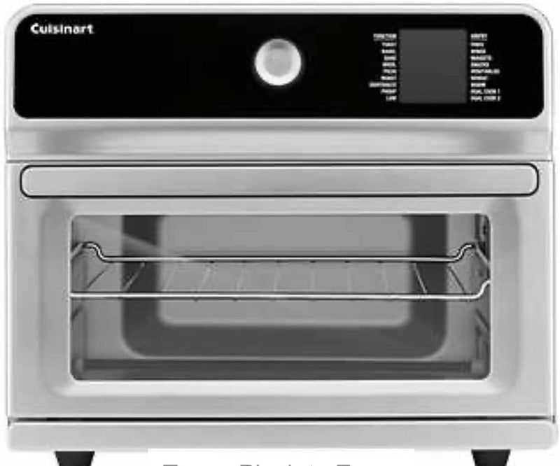 Cuisinart CTOA-130PC2 Digital Model Airfryer Toaster Oven, 0.6 cu ft, Silver
