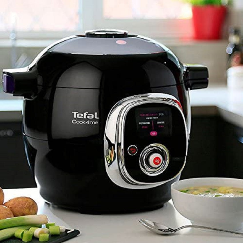 T-fal CY7018CA Cook4me 6L All-In-One Multicooker, Black - With Manuf W