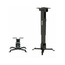 QualGear® QG-PM-002-BLK High Quality Black Universal Ceiling Projector Mount