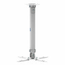 QualGear® QG-PM-002-WHT-L Universal Best Quality Long Ceiling Projector Mount
