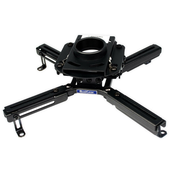 QualGear® Model #QG-PRO-PM-50-B pro-AV Projector Mount Feature Easy Installation