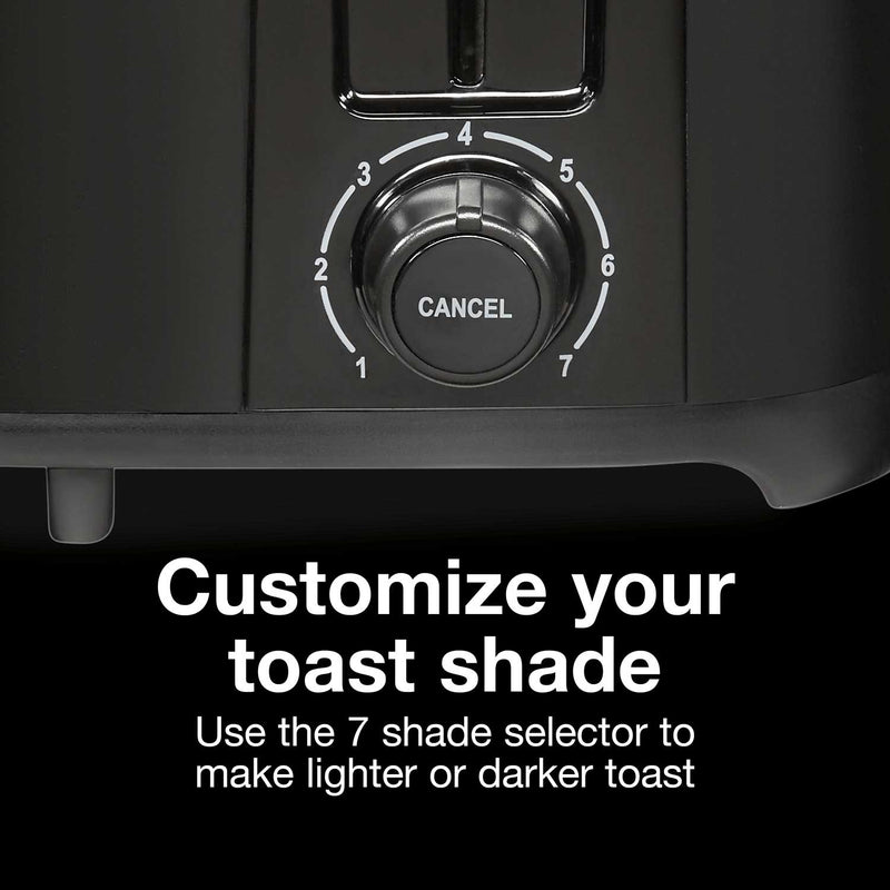 Proctor Silex 4-Slice Extra-Wide Slot Toaster with Shade Selector, Toast Boost, Auto-Shutoff & Cancel Button, Black (24215PS)