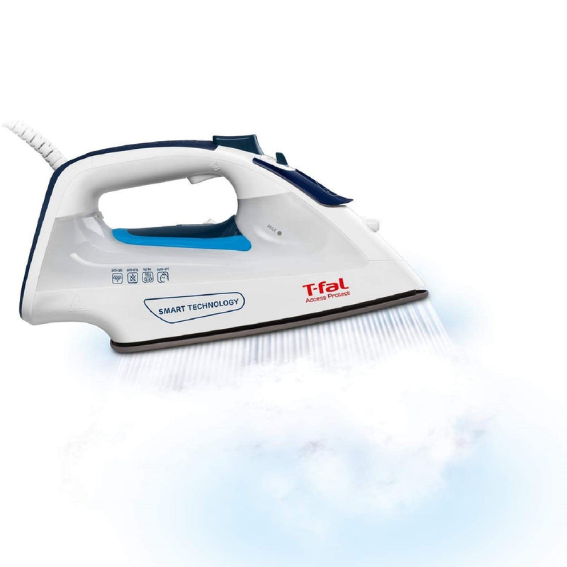 T-fal FV1610Q0 Access Protect Steam Iron, White (Refurbished)