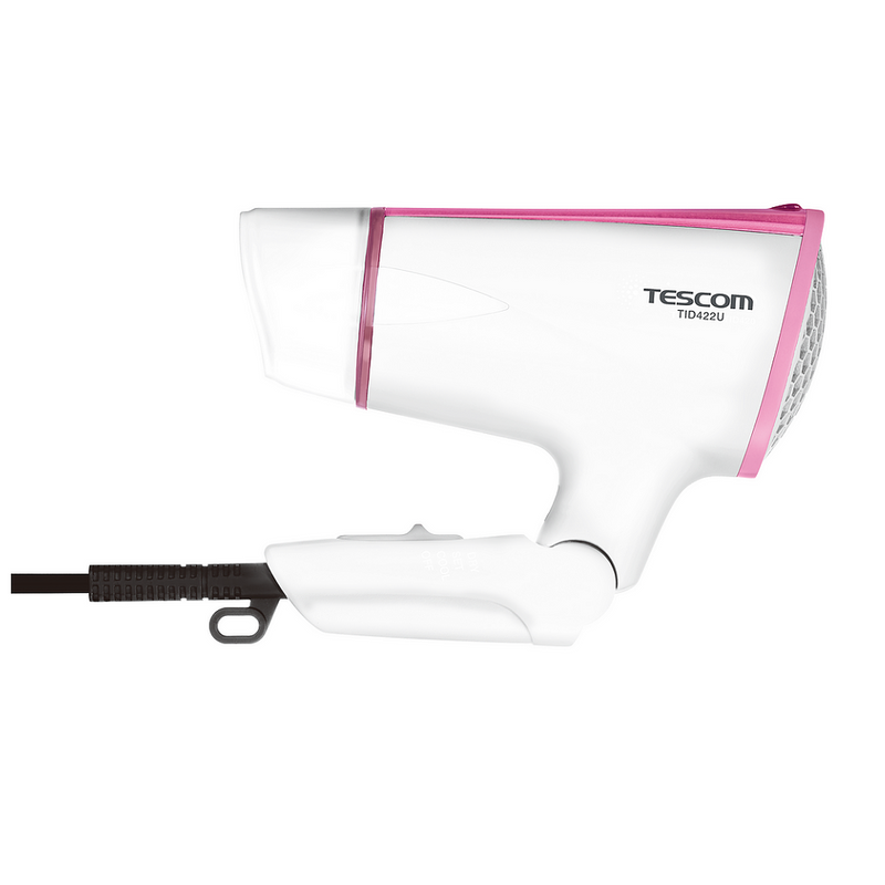 Tescom TID422U Negative Ions Hair Dryer, Pink - 120V 1300W (Warranty 90 days)