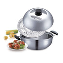 SUPOR ST26Y1G2 26cm Fresh Taste Multi-Purpose Pot, Silver