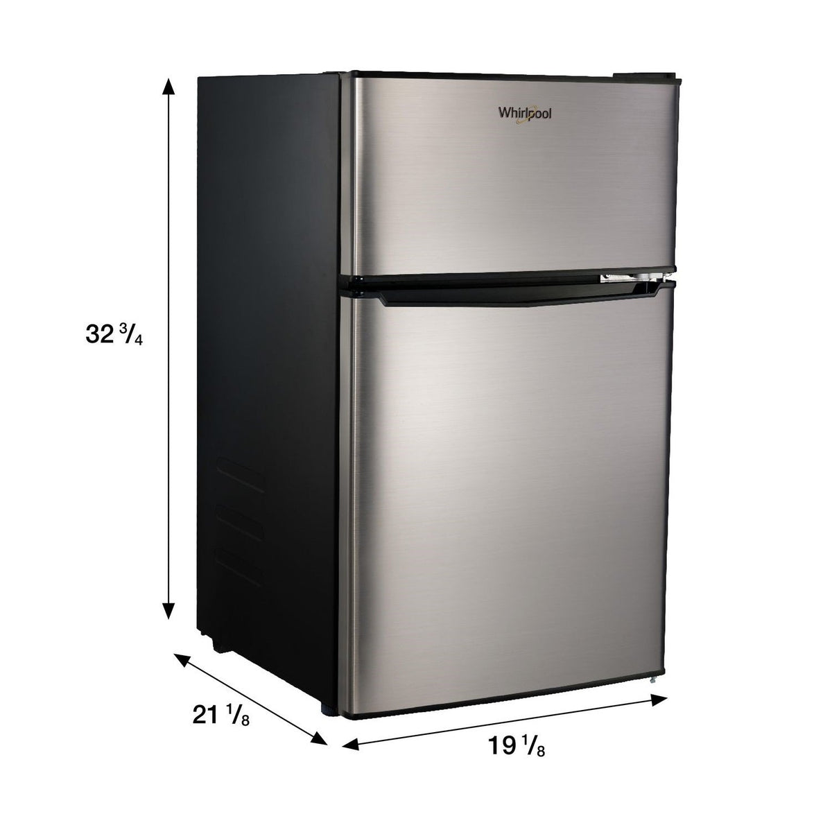 Whirlpool WHR31TS2E 3.1 cu ft Top Freezer Refrigerator Open Box 90 Da