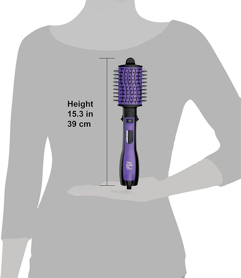 The Knot Dr Detangling Hot Air Brush by Conair