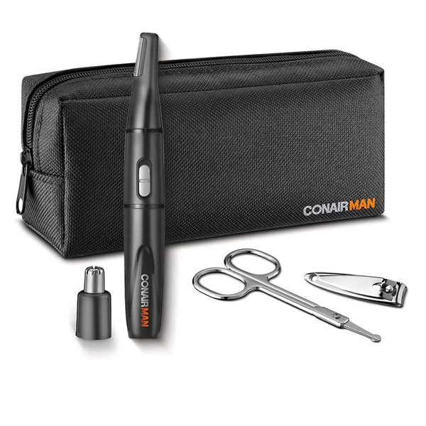 Conair PG5000BSC 6pc personal trimmer Kit, Black (SCUF)