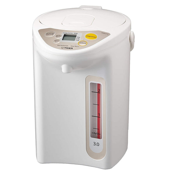 Tiger PDR-A30U Series Electric Water Boiler and Warmer Dispenser, 3L White (Refurbished)