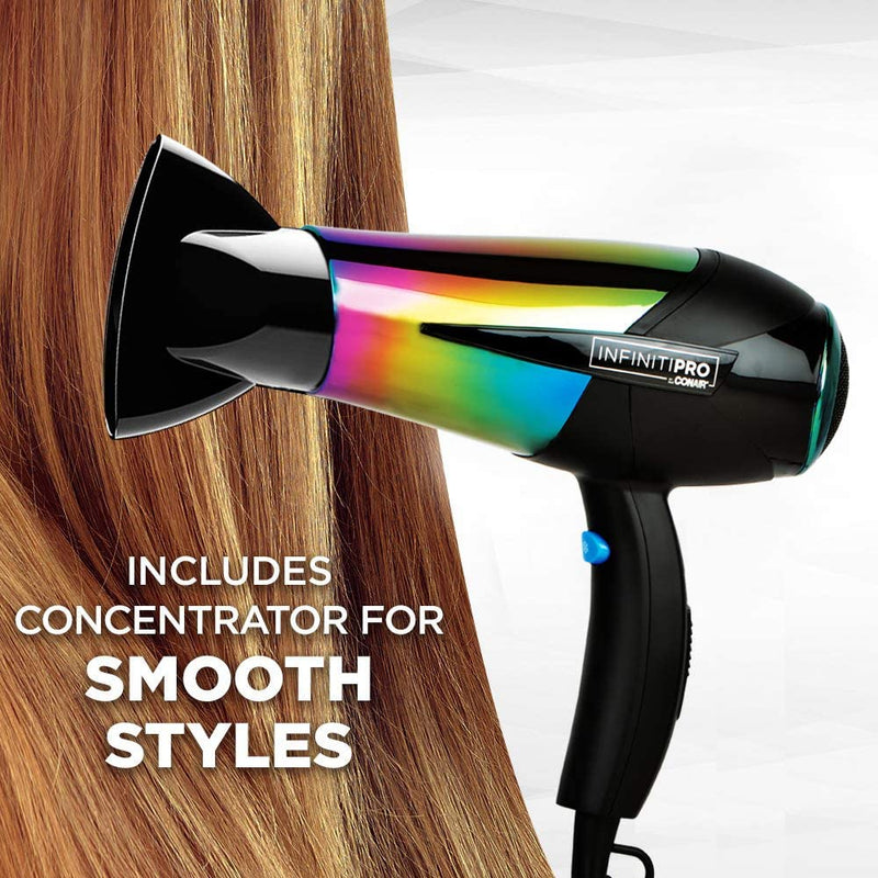 Infinitipro by Conair 295Rbc Full Size Tourmaline Ceramic Rainbow Fini