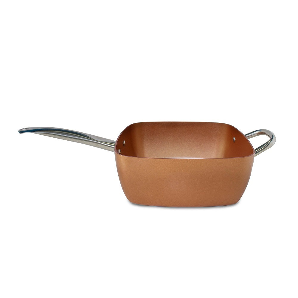 Copper Chef 9.5 Deep Square Pan Holds 4.5 Quarts