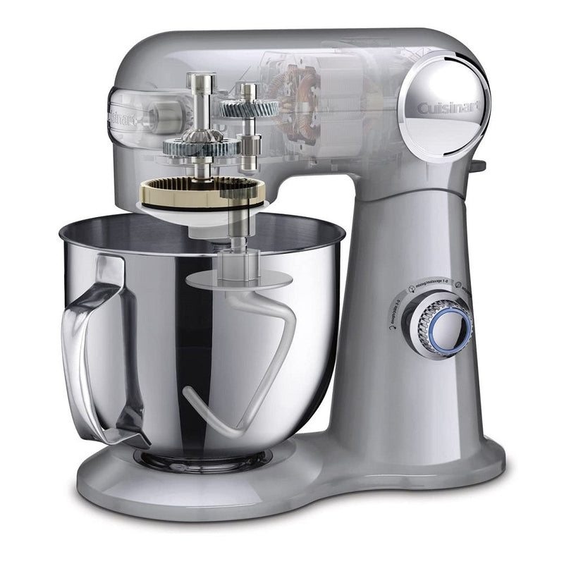 Cuisinart SM-50BCC Precision Master 5.5 Qt (5.2l) Stand Mixer, Silver