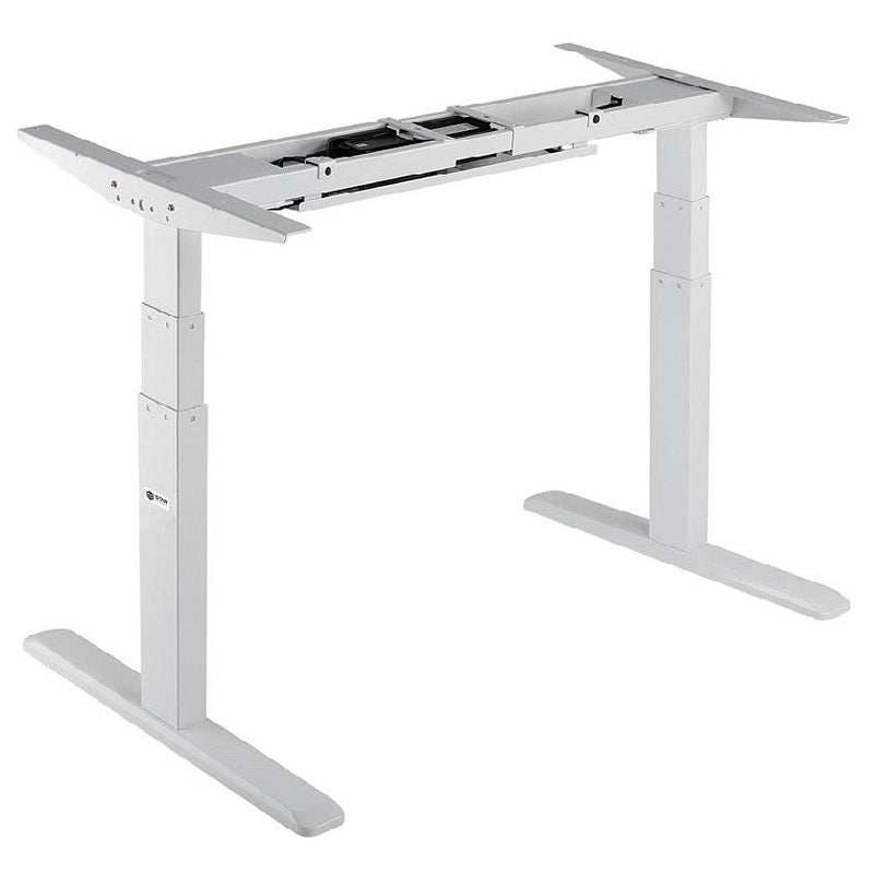 Star Ergonomics 3 Stage Dual Motor Electric Sit-Stand Desk Frame- SE07E1FW [Tabletop Not Included]