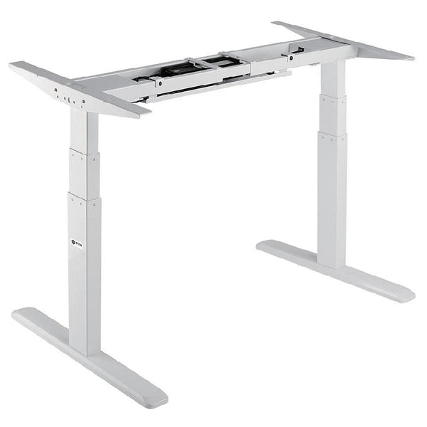 OPEN BOX - Star Ergonomics 3 Stage Dual Motor Electric Sit-Stand Desk Frame- SE07E1FW [Tabletop Not Included]