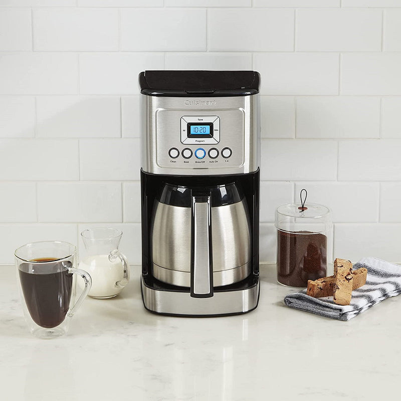 Cuisinart DCC-3400C 12-Cup Programmable Thermal Coffeemaker, Stainless Steel (SCUF)