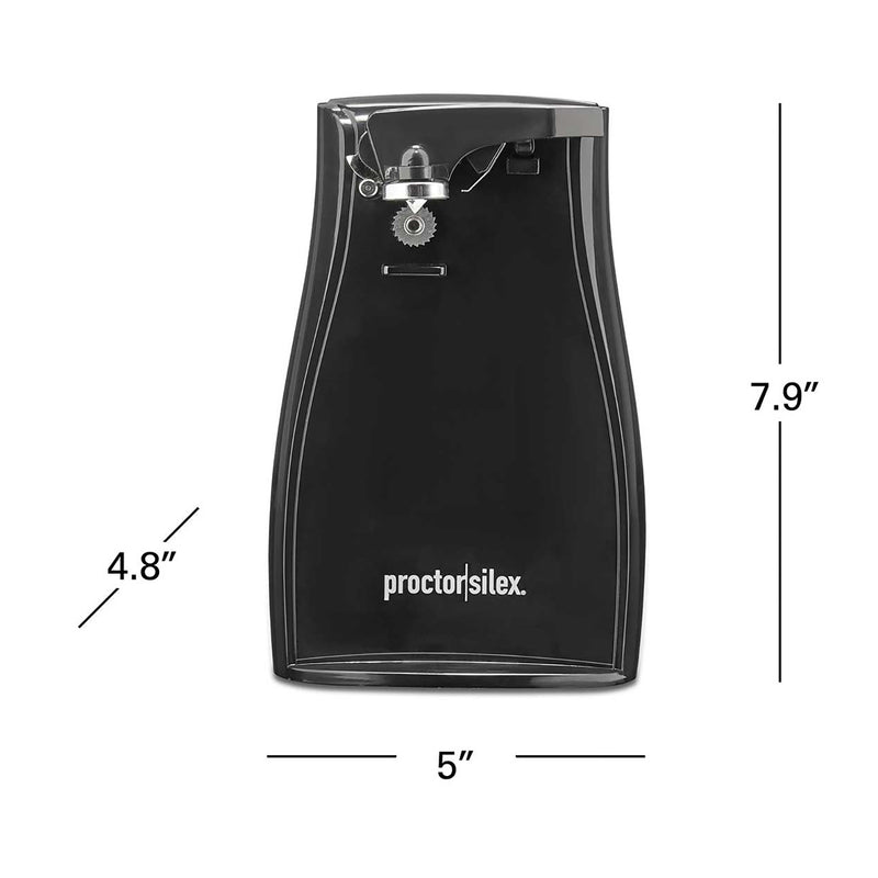 Proctor Silex Power Opener™ (black) can opener (75217PS)