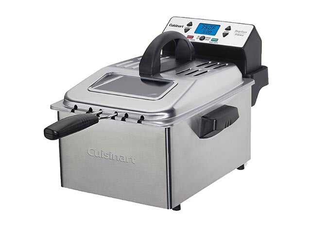 Cuisinart 3 Basket Deep Fryer, DF-560IHR (Refurbished)