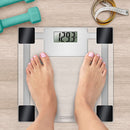 Conair CN2011C Instant-On Digital Large Bathroom Tempered Glass Scale 400 LB, Accurate Precision and Long Life Battery Included