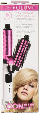 Conair CD160WC 1-1/2-Inch Hot Air Curling Iron and Brush